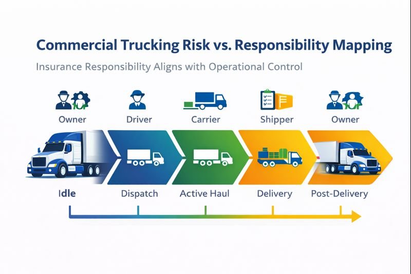 Trucking operation types comparison visual