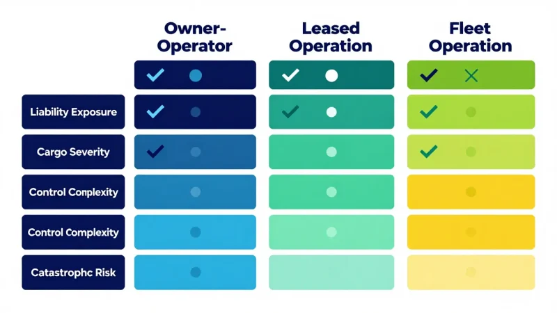 fleet vs owner operator insurance limits